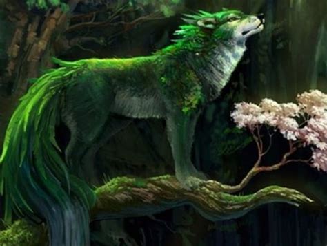 Take A Look At These Spectacular Elemental Wolves Mythical Creatures