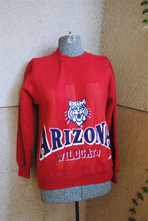Vintage University Of Arizona Wildcats Sweatshirt Etsy University