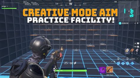 Creative Mode Aim Trainer Map! Console Friendly ...