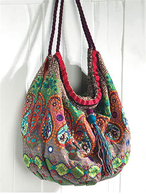 Bohemian Bag Colorful Hippie Boho Bags Boho Bag Bohemian Bags