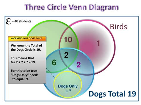 Three Circle Venn Diagrams