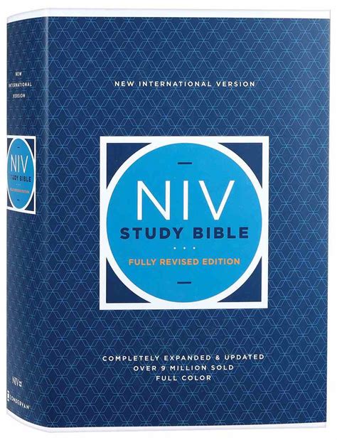 Niv Study Bible Red Letter Edition Fully Revised Edition 2020 By