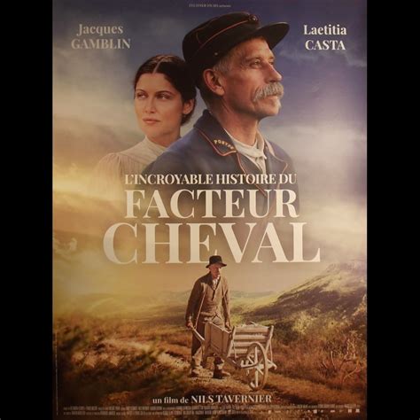 L'incroyable histoire du facteur cheval est un film réalisé par nils tavernier avec jacques gamblin, laetitia casta. Affiche du film INCROYABLE HISTOIRE DU FACTEUR CHEVAL (L ...