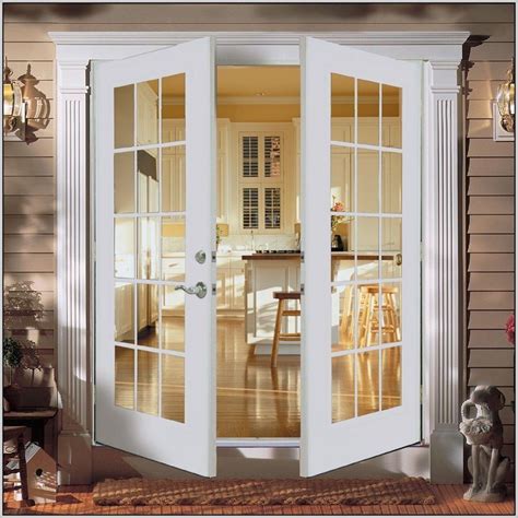 Outswing French Patio Doors With Screens French Doors With French Door