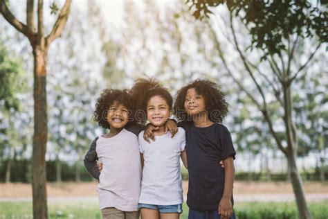 Portrait Of African American Kids Stock Image Image Of Daughter