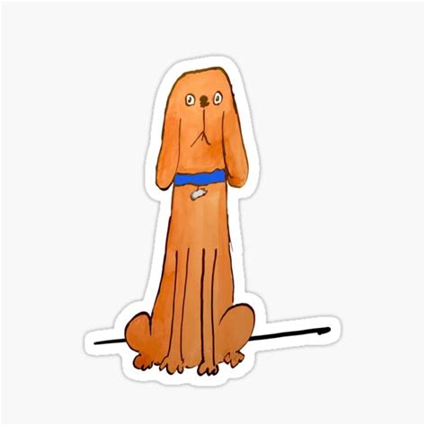 Richard The Dog Dick For Short Sticker For Sale By Iancoppack Redbubble