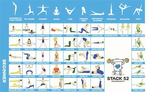 Free Printable Yoga Poses Chart