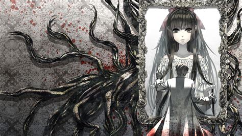 Creepy Horror Anime Girl