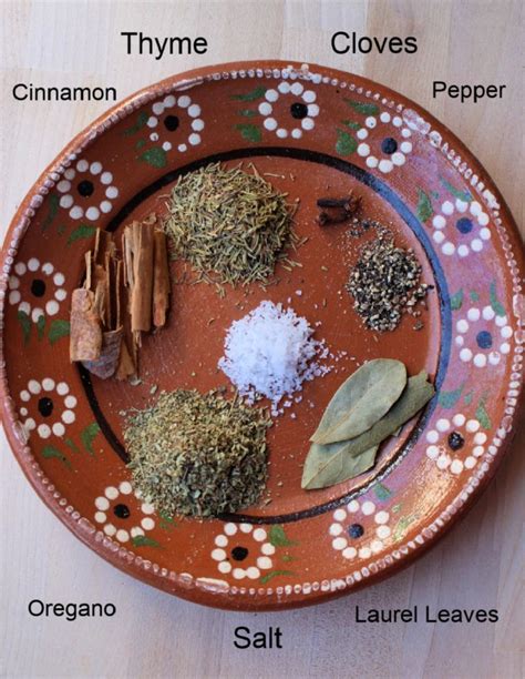 Check spelling or type a new query. Spices to make the Birria de Res sauce on a decorative ...