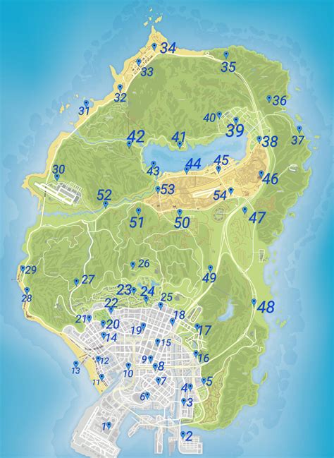 Solve your money problem and help get what you want across los santos and blaine county with the occasional purchase of cash packs for grand theft auto online. Gta V Online Card Locations Map