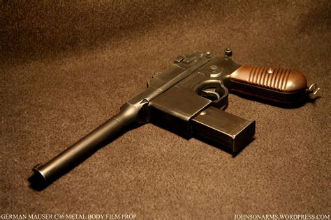 Ger Mauser C96 Custom Prop By Johnsonarmsprops On Deviantart