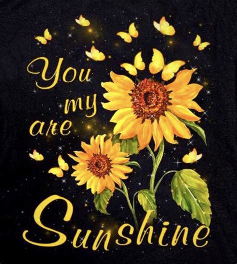 Free Svg You Are My Sunshine Sunflower Svg 1424 File For Cricut