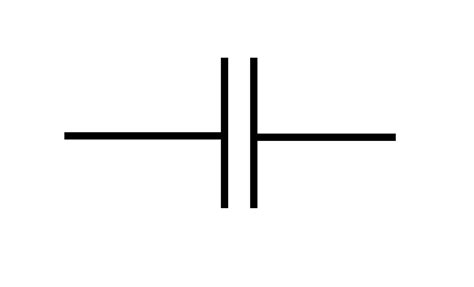 Component Capacitor Circuit Symbol Clipart Rsa Iec Capacitor