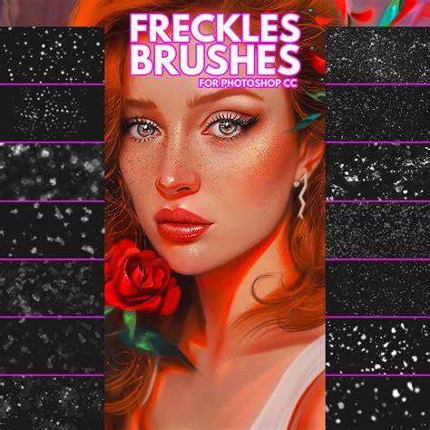 Artstation Freckles Brushes For Photoshop Brushes