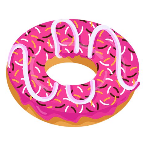 Pink glaze doughnut with sprinkles #AD , #Ad, #affiliate, #glaze, #doughnut, #sprinkles, #Pink ...
