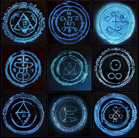 Sigils Made By Ai Chaos Magick Psionics And Technology Become A