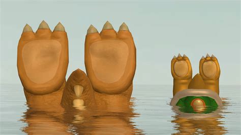 Bowser And Bowser Jrs Underwater Handstand By Picklenick95 On Deviantart