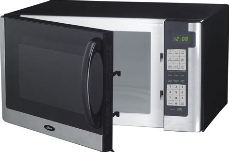 Oster OGG B Cubic Foot Digital Microwave Oven Stainless Steel