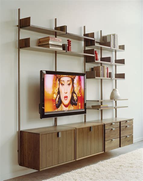 the as4 modular furniture system designed as a media unit, living room