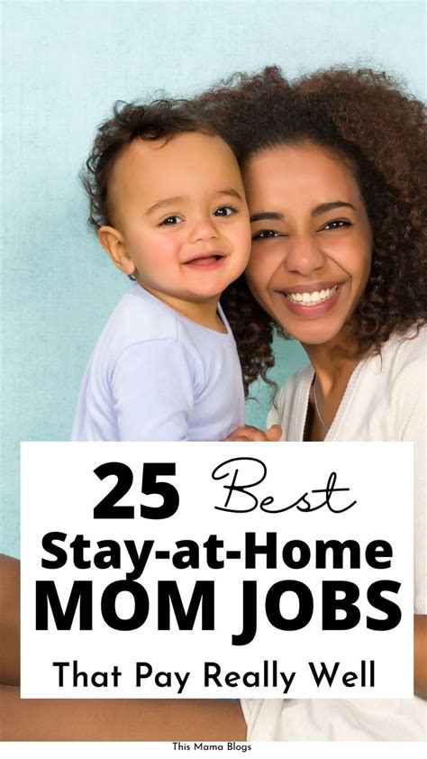 22 Real Stay At Home Mom Jobs That Pay Well In 2023 I Love 1 Mom