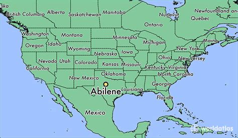 Abilene Texas Map Gadgets 2018