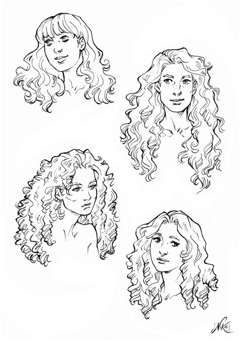 Page by reirobindeviantartcom rhpinterestcom profile young man short. Some curly hair references by NikeMV | Curly hair drawing ...