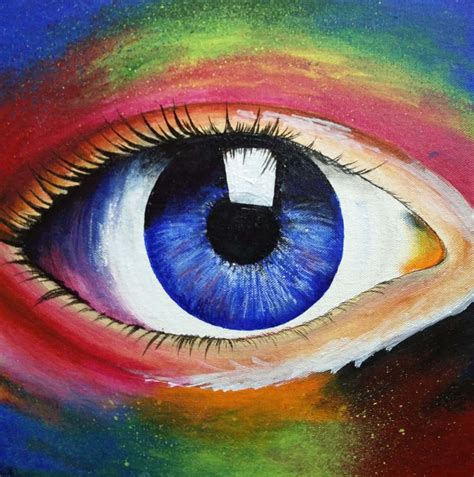 Buy An Eye Handmade Painting By Dr Neha Jain Codeart354823083