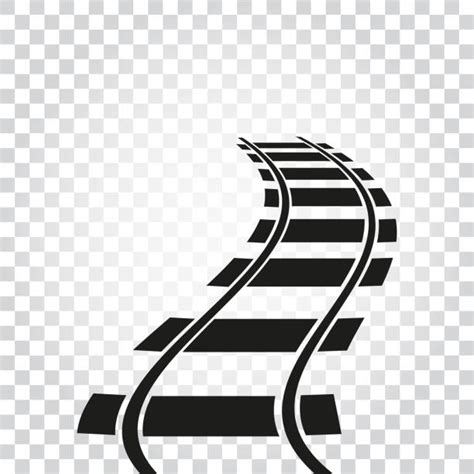 Railroad Track Illustrations Royalty Free Vector Graphics And Clip Art