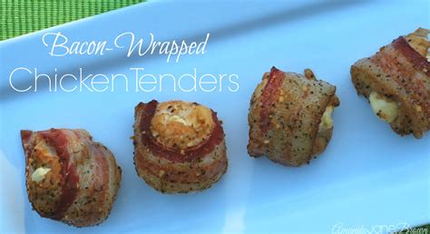 Bacon Wrapped Chicken Tenders Amanda Jane Brown