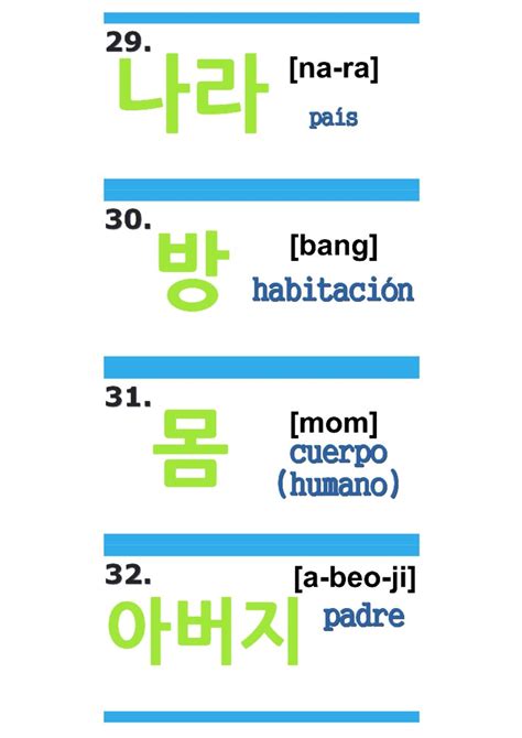Vocabulario En 2020 Frases Coreanas Palabras Coreanas Palabras