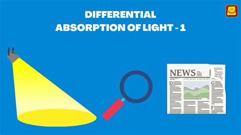 Properties Of Light Differential Absorption Of Light Part 1 Youtube
