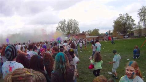 Holi Festival Of Colors Salt Lake City 2012 Youtube