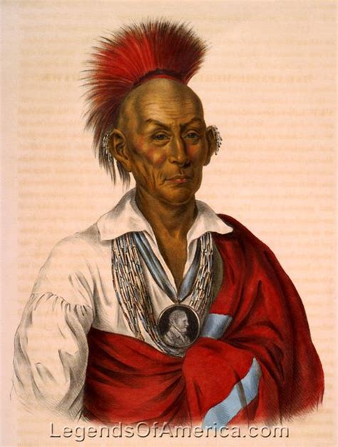 Chiefs And Leaders Sac And Fox Chief Black Hawk Black Hawk Indian