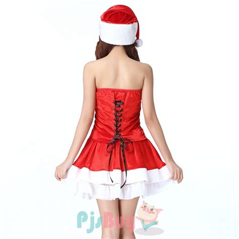 Sexy Santa Costume Womens Santa Dress Tube Pjsbuy Com
