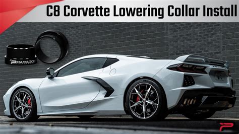 C8 Corvette Lowering Collars Installation Front Lift Paragon