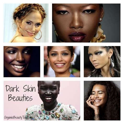 best natural foundation makeup for black women and darker skin organic beauty