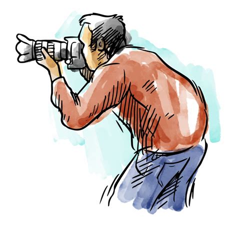 Photographer Drawing Free Download On Clipartmag