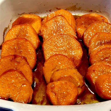 Maple Glazed Sweet Potatoes