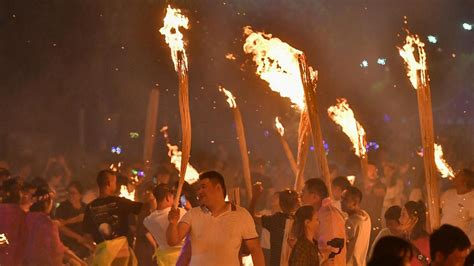 Torch Festival Held In Sw China Cgtn