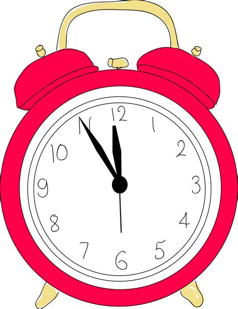 Hei 12 Sannheter Du Ikke Visste Om Alarm Clock Cartoon Image White