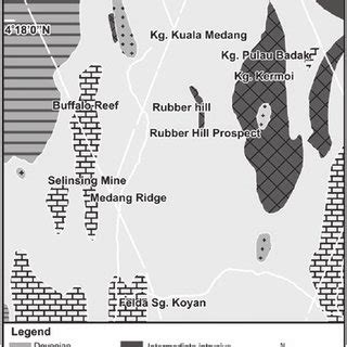 First, we compiled localities of. Geological map of Central Belt in northern Pahang and ...