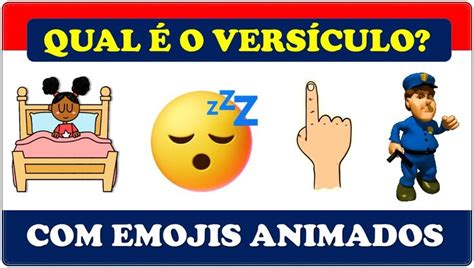 Adivinhe O Versículo Pelos Emojis Desafios Biblicos Emojis Bíblico