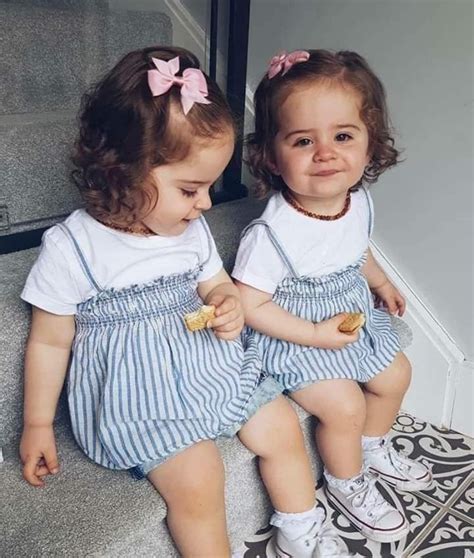Mix Baby Girl Twin Baby Girls Cute Funny Babies Twin Babies Twin