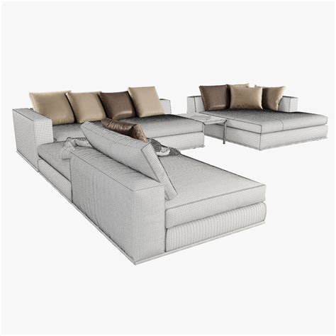Our manual reclining sofas feature a lever mechanism that allows you to kick back and relax. Hamilton Modular Sofas 3D Model MAX OBJ | CGTrader.com