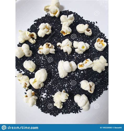 The Popcorn And Nigella Seeds Are A Source Of Protein And Vitaminsis