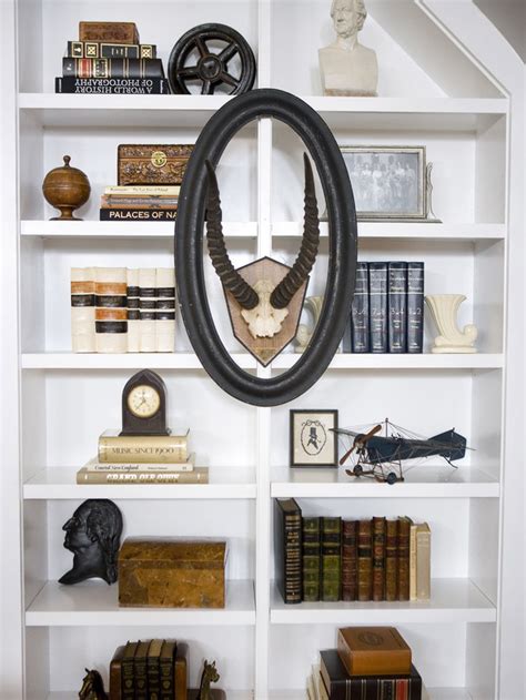 Cut a piece of mdf to fit the cabinet by using the. All Things Beautiful: How to Style Bookshelves