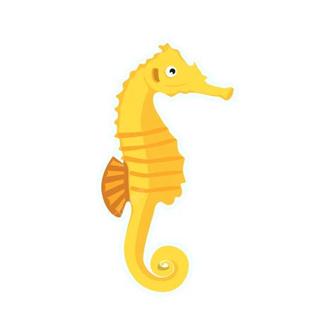 Seahorse Cartoon Vector Png Images Seahorse Cartoon Vector Seahorse