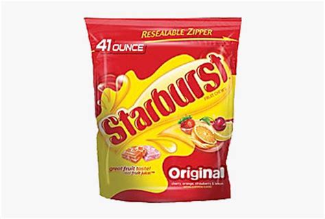 Download Fruit Chews Original Resealable Starburst Candy Transparent Png Download Seekpng