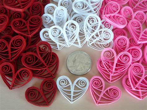 Paper Quilled Hearts Listing17495568312ct Paper