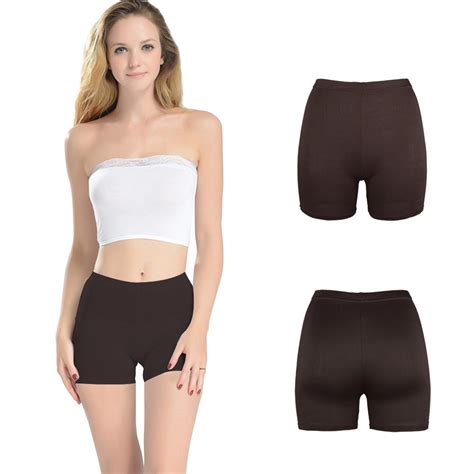 Women Belly Dance Safety Underwear Cotton Solid Legging Yoga Short Pants Ebay